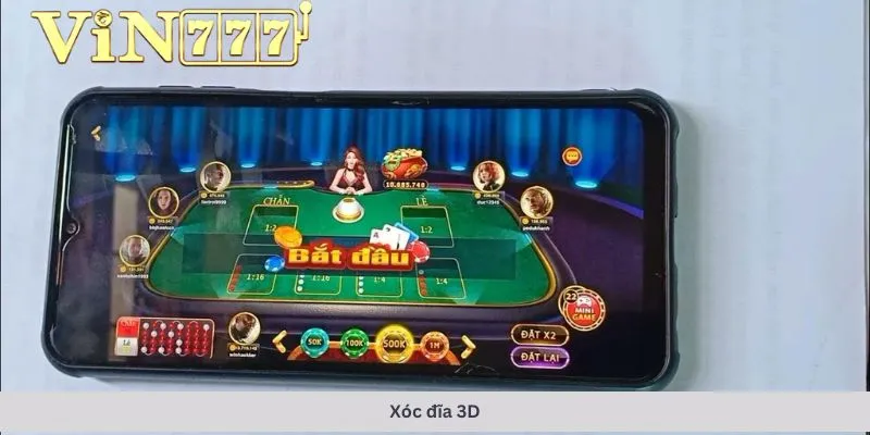 Xóc đĩa 3D