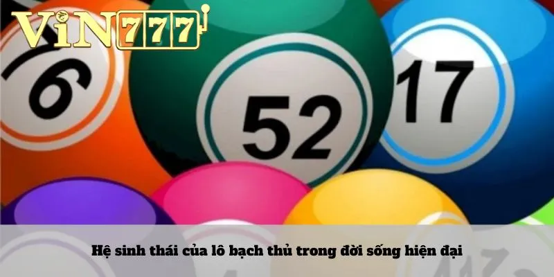 Lô bạch thủ 4 Hệ sinh thái của lô bạch thủ trong đời sống hiện đại