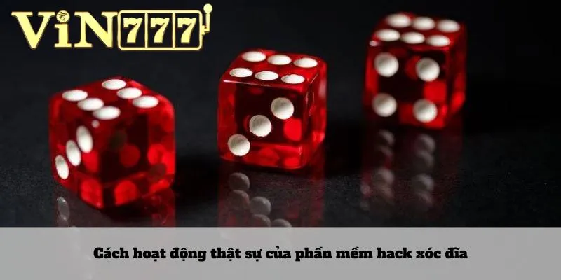 Cách hoạt động thật sự của phần mềm hack xóc đĩa